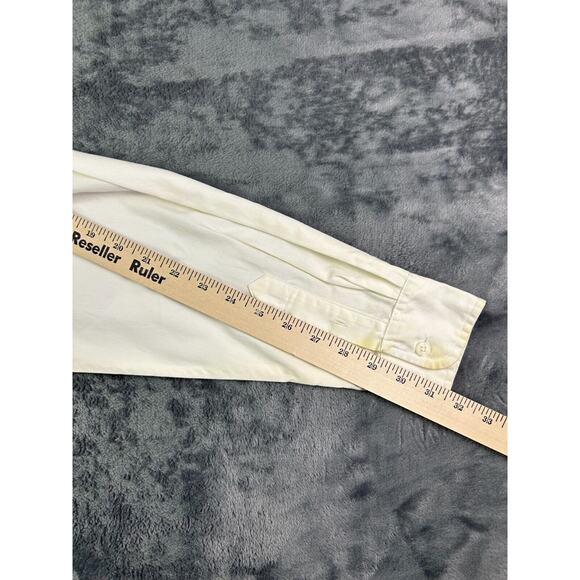 Vintage 1997 Betty Boop Shirt M White Button Up Suspenders Print MGM Grand RARE - Picture 12 of 13